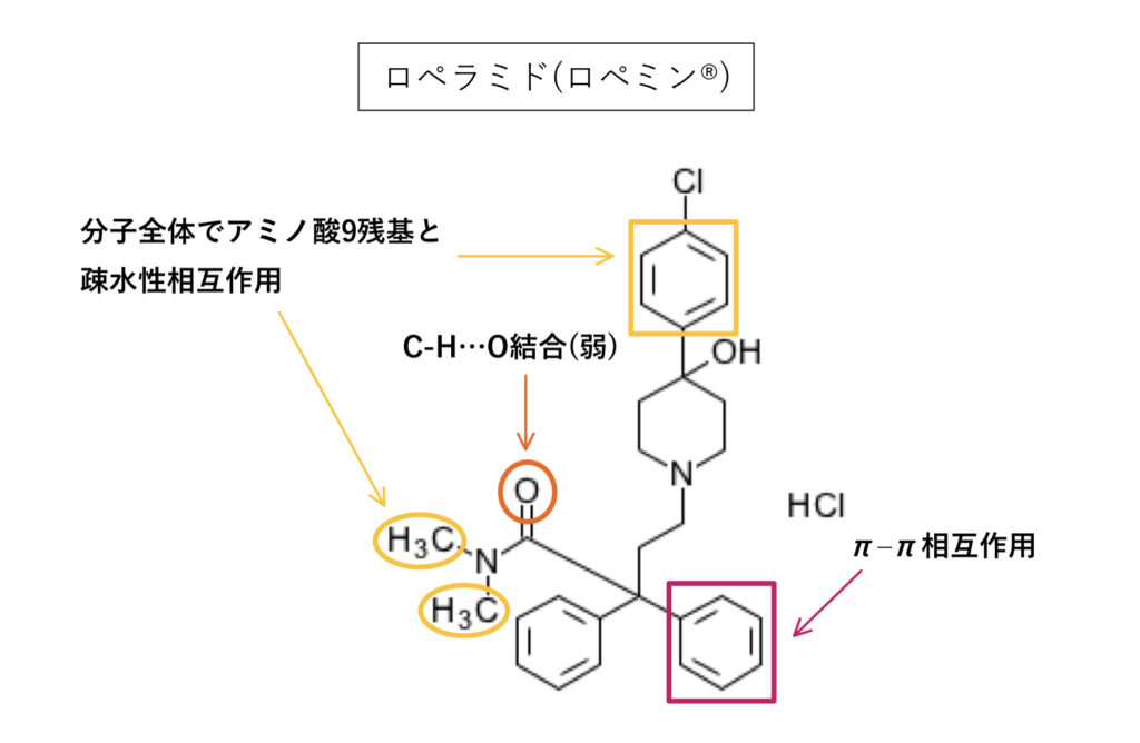 P糖タンパク質の基質のロペラミド