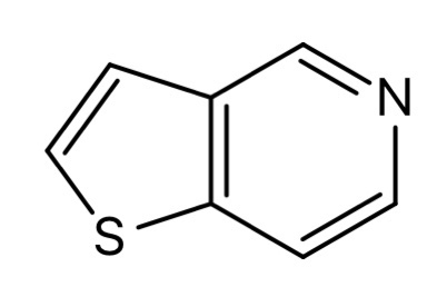 チエノピリジンの構造式